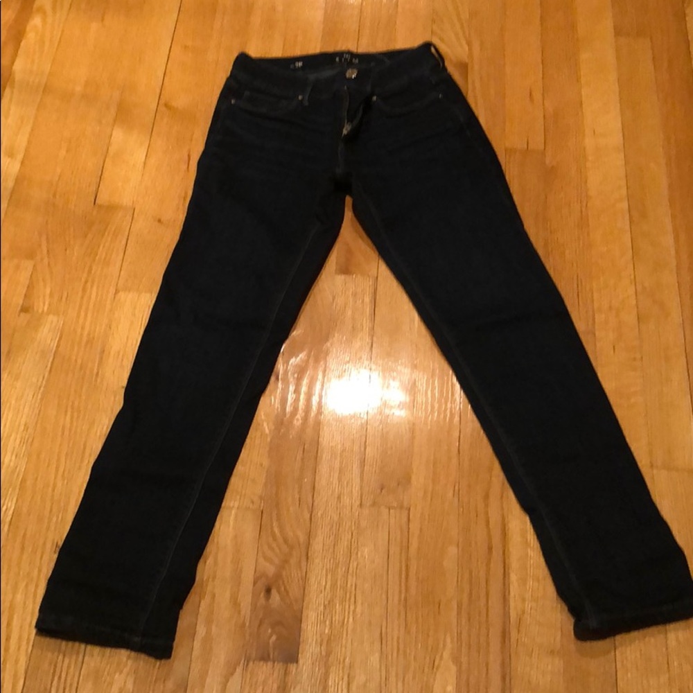 WHBM dark wash jeans